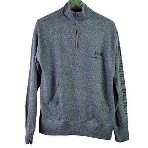 Surf Style Miami Beach Quarter Zip Mock Neck Pullover Sz S